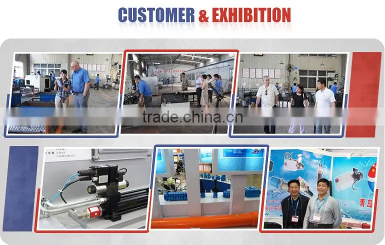 Single acting hydraulic cylinder