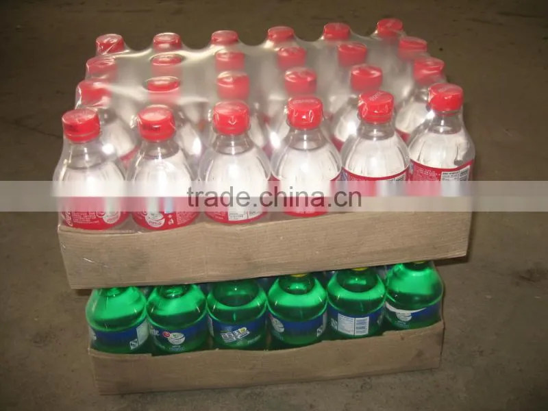 Professional full automatic film shrinking wrapping packing machine for PET bottle