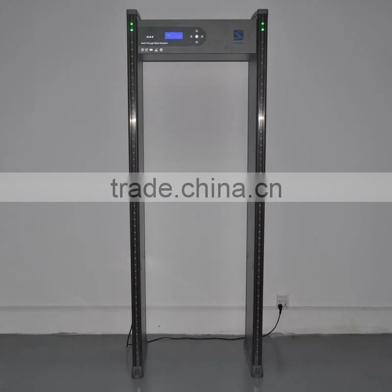 walkthrough security door frame metal detector, metal detector gate XLD-E