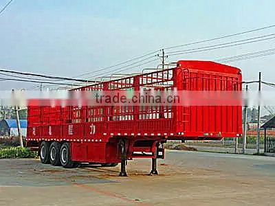 China famous brand CLW van semi-trailer cheap car carrier semi-trailer