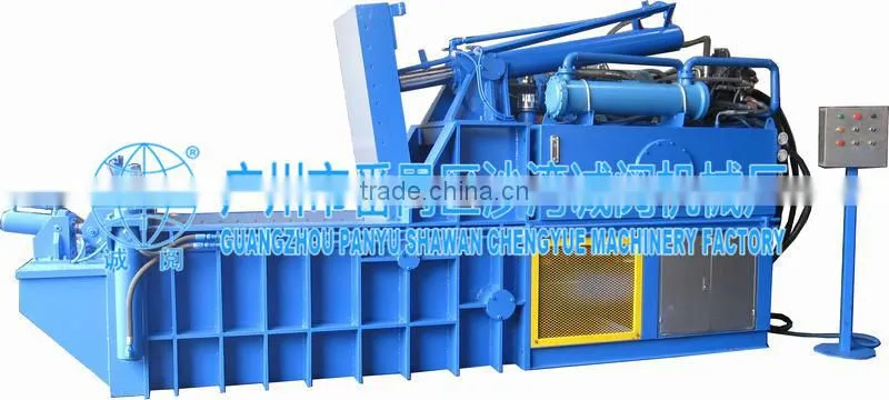 New design hydraulic scrap metal baling press machine, press machine for aluminium