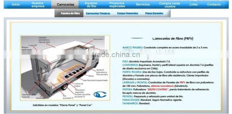 cold storage refrigerator freezer flat deck trailer