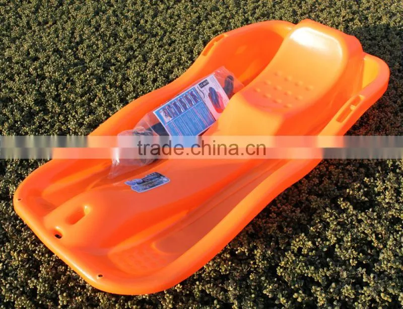 CE Approved Kids Plastic Ski sled snowsledge Plastic Sand Dune Sled