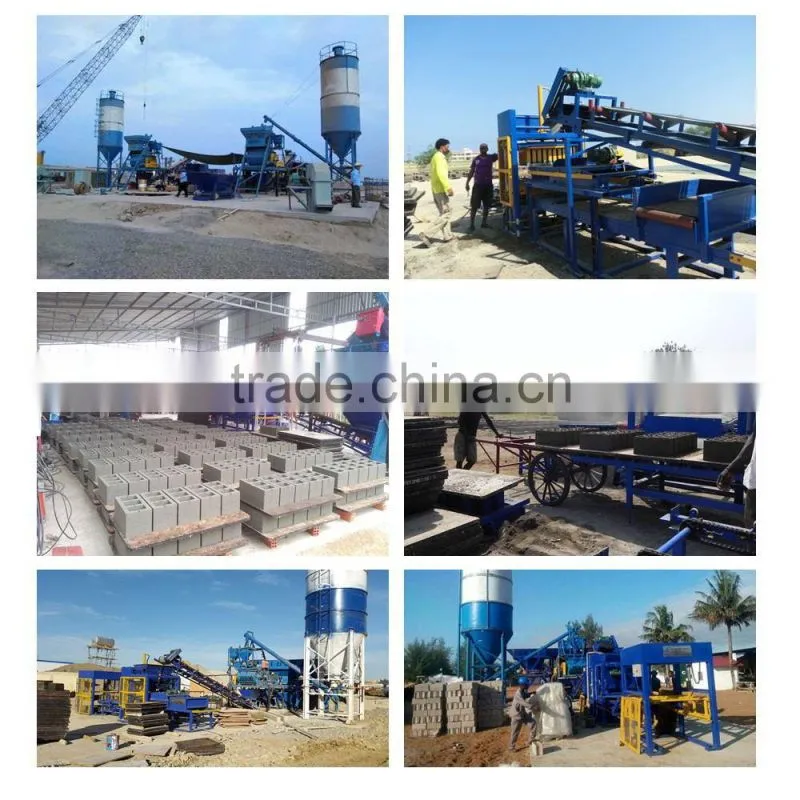 2016 New QT5-15 Cement Concrete Hollow Block Brick Making Machine
