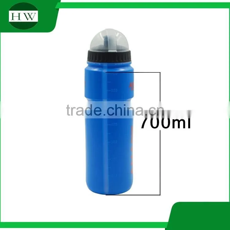 The customized shaped food pp plastic outdoor sport water bottles