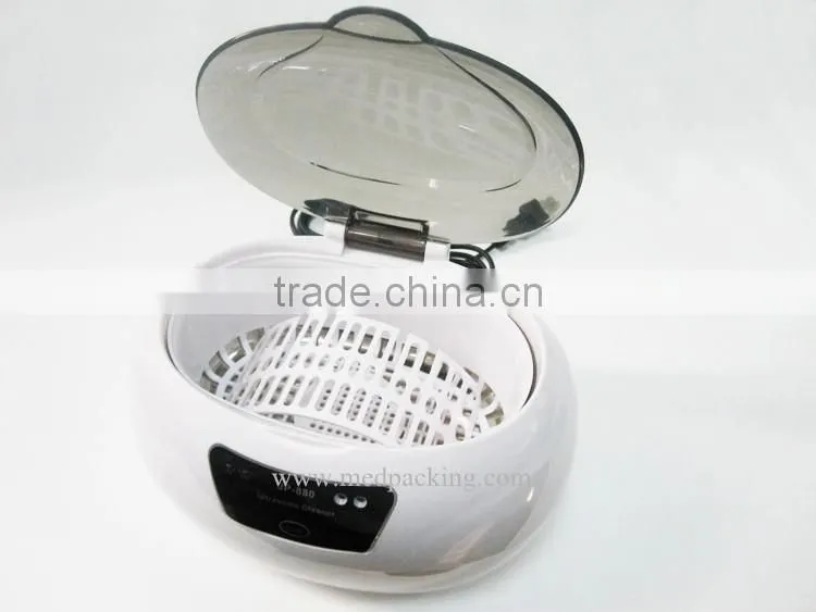 Silent Ultrasonic Cleaner JP-880 consumer and commercial glasses jewelry cleaner Shaver