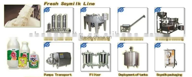 TG-150 soy milk production line