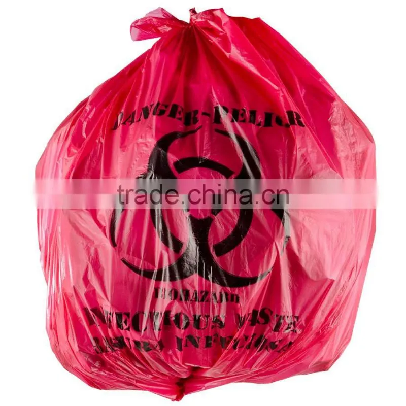7 gallon red Infection Control waste bag
