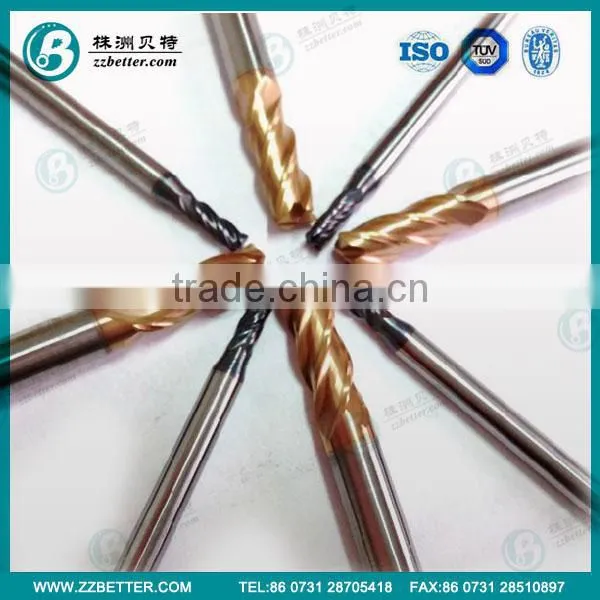 square ended milling cutter