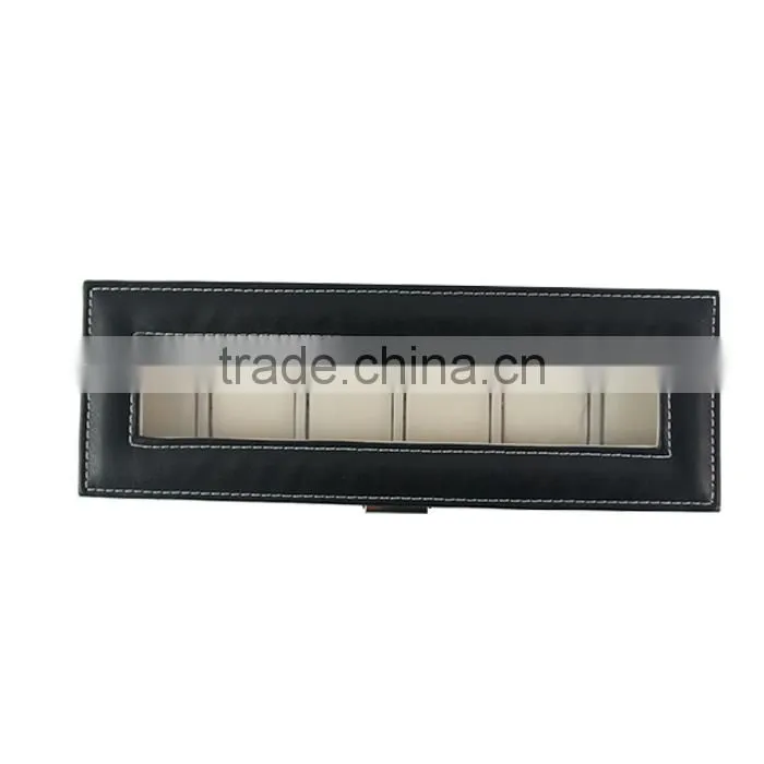 Watch Case Box Holds 6 Watches, Display box, storage box