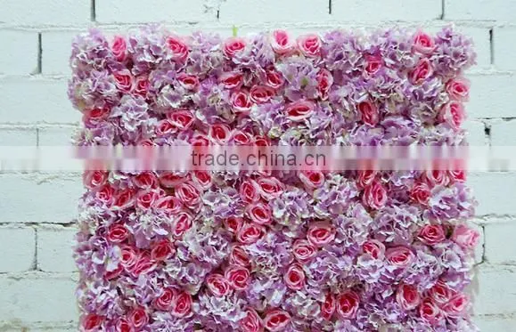 SJ11301106 Factory outlet flower backdrop/flower wall mat/hydrangea flower mat hedge