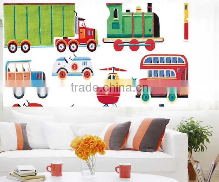 Cars PVC Removable Cartoon Baby Wall Stickers