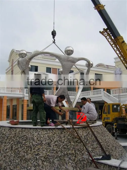 Stainless Steel Dancing Statues For Sale