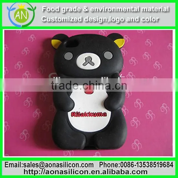 Silicone Cute Handbag Back Skin Case Cover|Panda Silicone Mobile Case