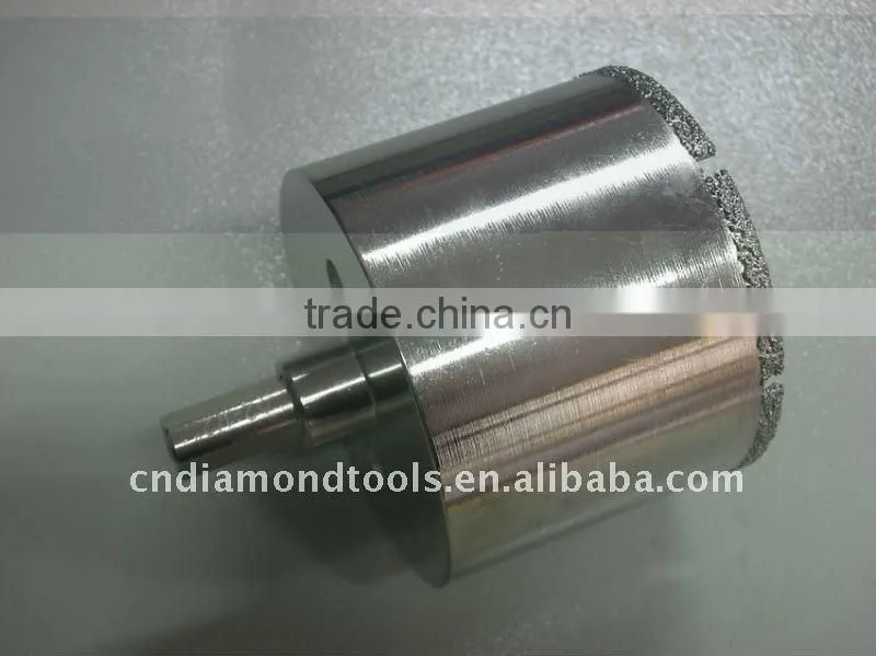 High quality Round Shank Electroplated Diamond hole saws/concrete hole saw bits