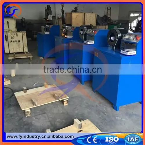 FY91A 1/4" to 2" Hydraulic Metal Hole Punch Machine Tools Hydraulic Hose Crimping Machine hose crimper