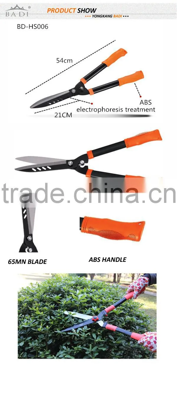 ABS handle pruning shear,hedge scissor