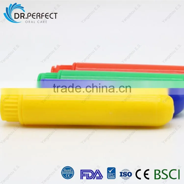 2017 New Arrival Travel Toothbrush With Toothpaste Plastic Tube Packing Portable Toothbrush