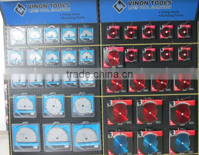 Hot Pressed Wide Turbo Diamond Cutting blade for concrete, sand stone, abrasive