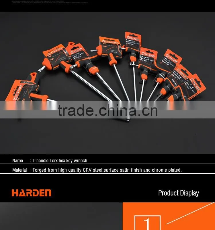 T-handle torx hex key wrench handle tools