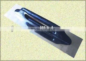 wooden handle stainless steel long plastering trowel