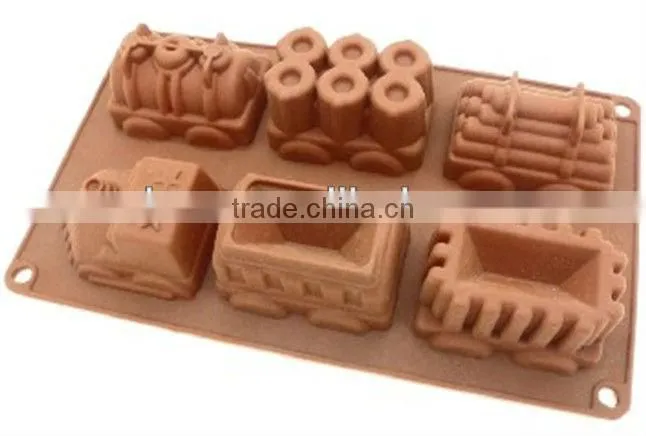 Castle Shape Silicone Cake Mould CK-SL422
