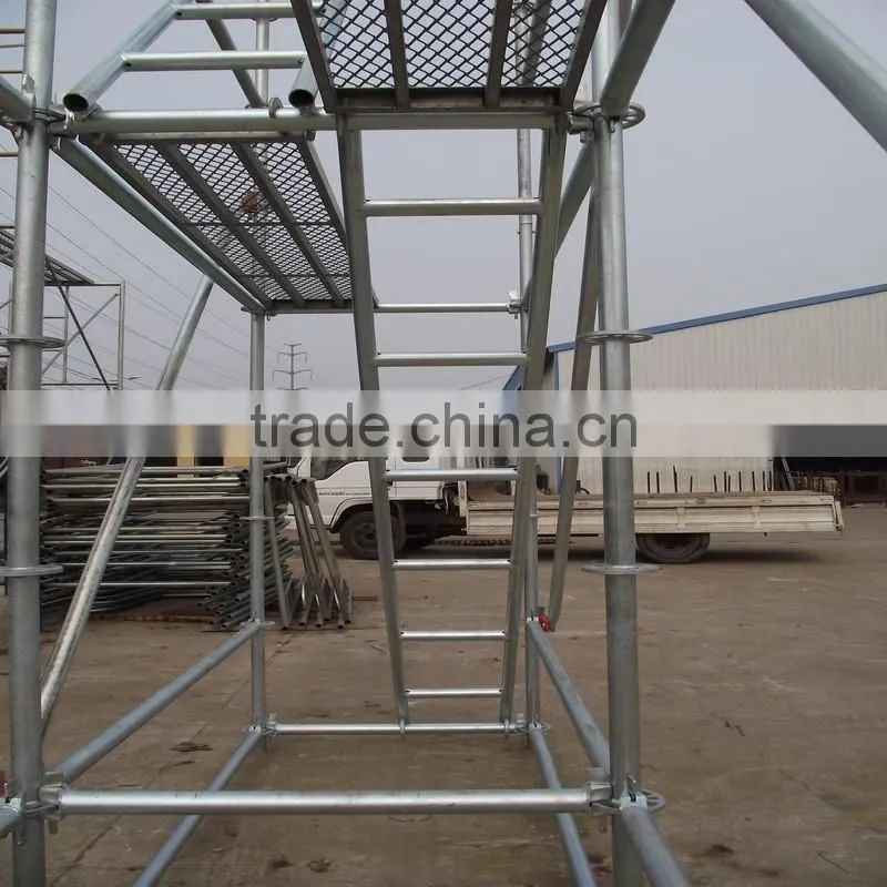 Q345 standard ringlock system scaffolding