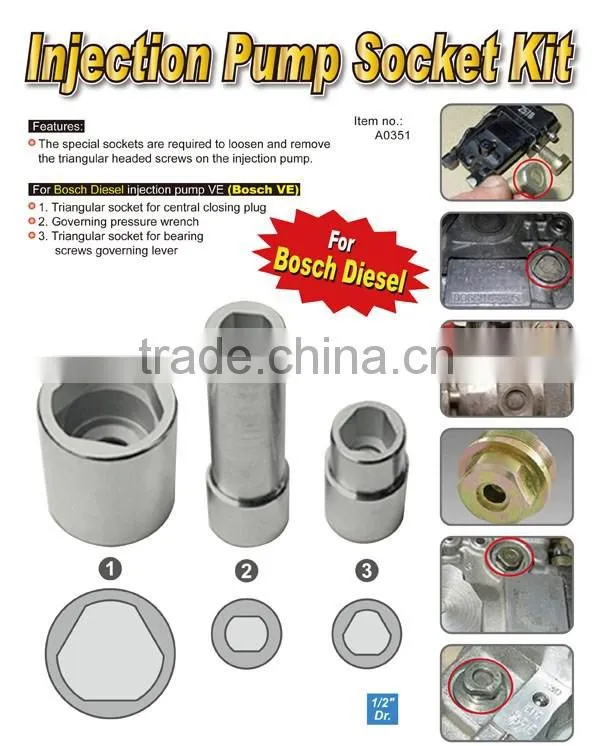 Injection Pump Socket Kit