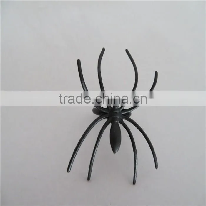 Promotional Black Spider Insect PS Ring-Low price