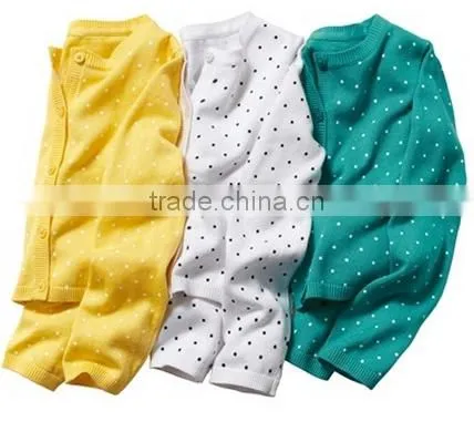 fashion girl's cardigan, woolen sweater designs for children