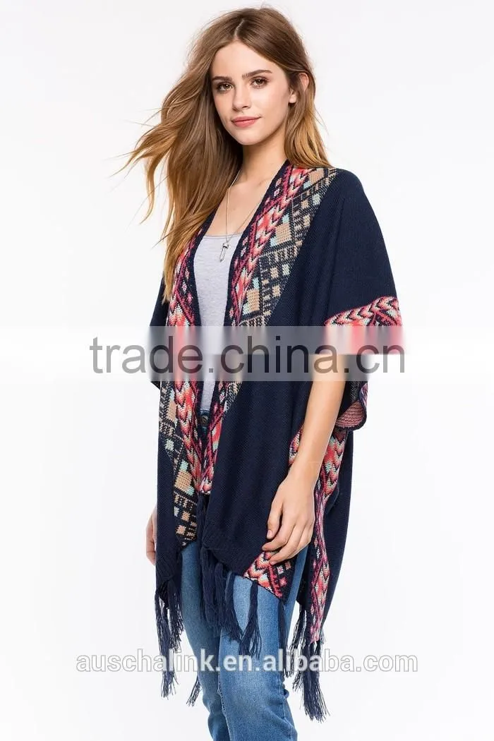 new style ladies fashion blanket cape sweater wholesale alibaba