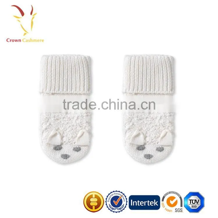 Cute Knitted Wool Baby Booties