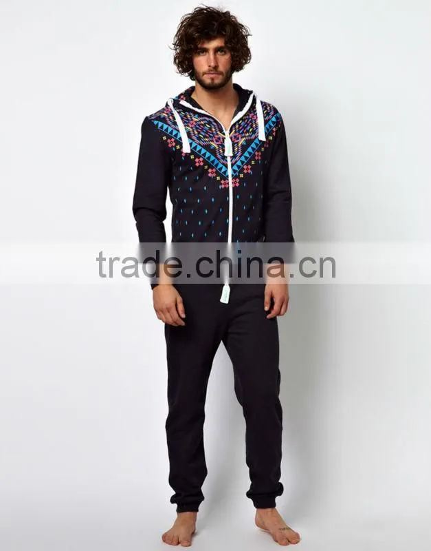fleece family men's onesie pajamas