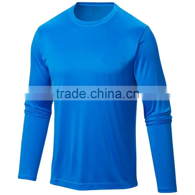 special design quick-dry long sleeve men t-shirt for winter