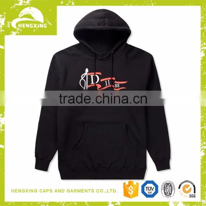 Hip hop fashion black oem high quality snowboard hoodies