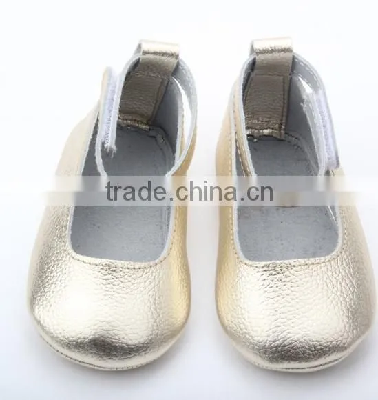 Popular anti-skid handmade soft leather baby shoes