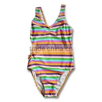 Kids Swimsuit Swimwear One Piece cut bow