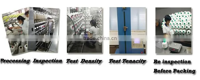 210D/4 Polyester high tenacity sewing thread with dyeing tube
