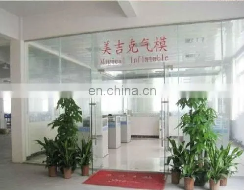 Gaint mouth tooth replica model inflatable Toothpaste advertising product