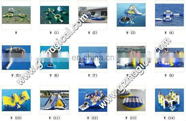 Inflatable water beds/floating beds