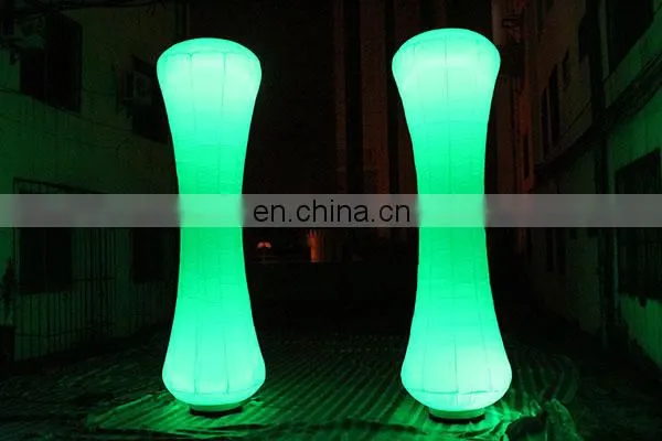 Ningbang inflatable led pillar decorative wedding pillars for sale