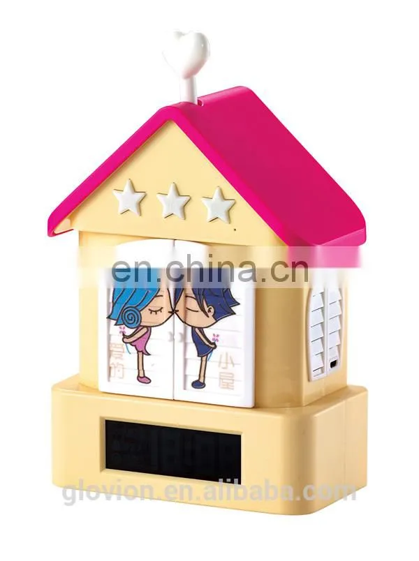 New design cute cartoon alarm clock kids digital alarm clocks bird alarm clock