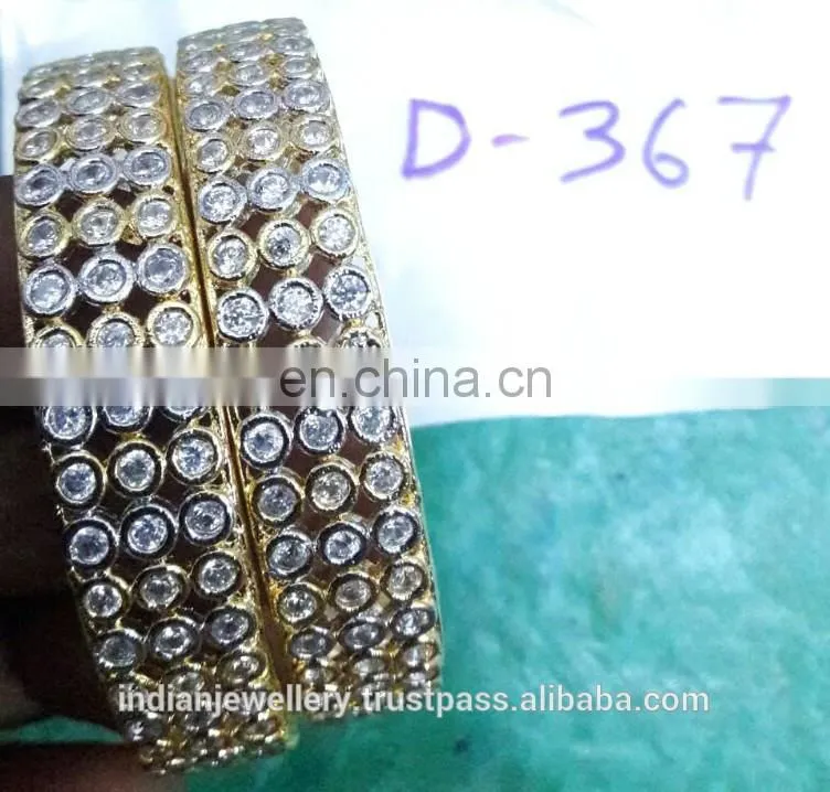 cubic zircon jewelry stone bangle manufacturer, cubic zircon jewellery bangles exporter