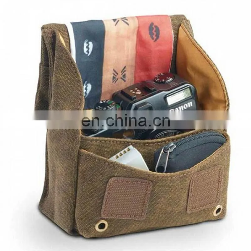 Vintage men Gender waist camera bag