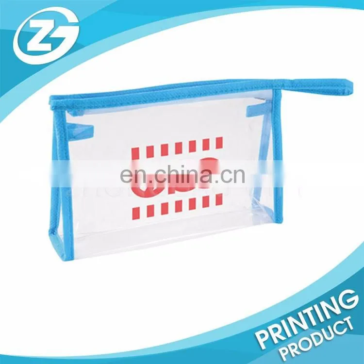 promotional mini pvc cosmetic zipper bag
