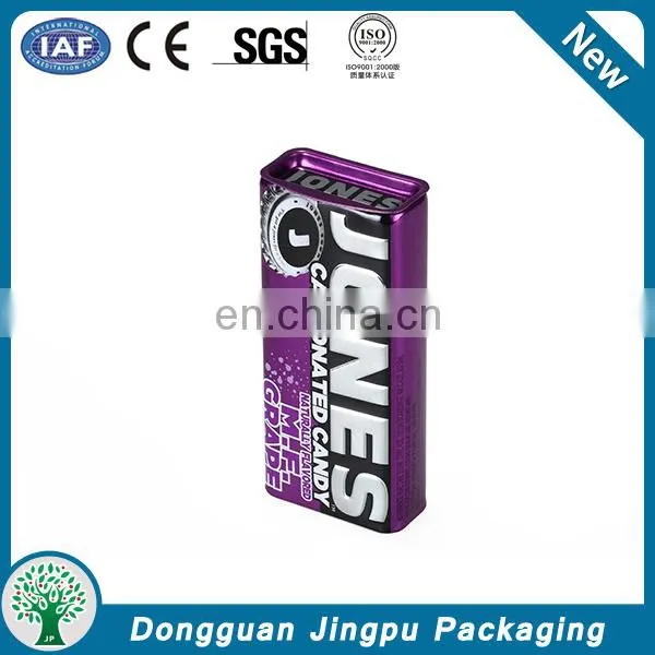 metal printed metal chewing gum case