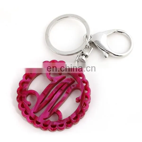 Script Monogram Acrylic keychain