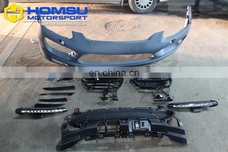 auto Body Kits body parts auto TURBO design FRP PUR body kit for porsce cayene 2011 2012 2013 2014 958
