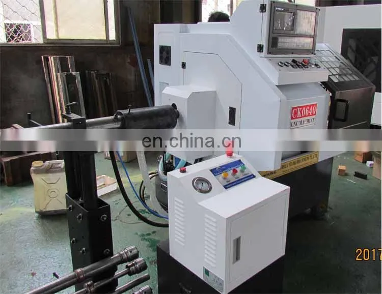 CK0640a semi automatic automatic feeding mini cnc metal lathe
