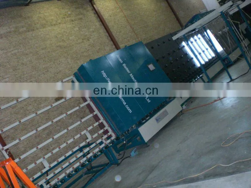 Aluminum window processing line/Vertical Double Glass Automatic Flat Press Prosessing Line/Double Glass Production Line (LB1800P